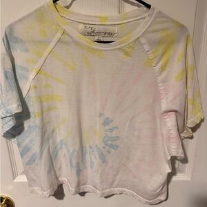 Vintage White and Yellow Tee